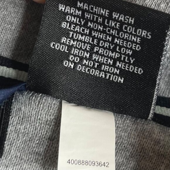 Tek Gear Front Zip Jacket Womens XL Blue Yellow Lined Activewear - Picture 9 of 9